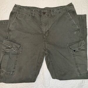 American Eagle Olive Cargo Pants